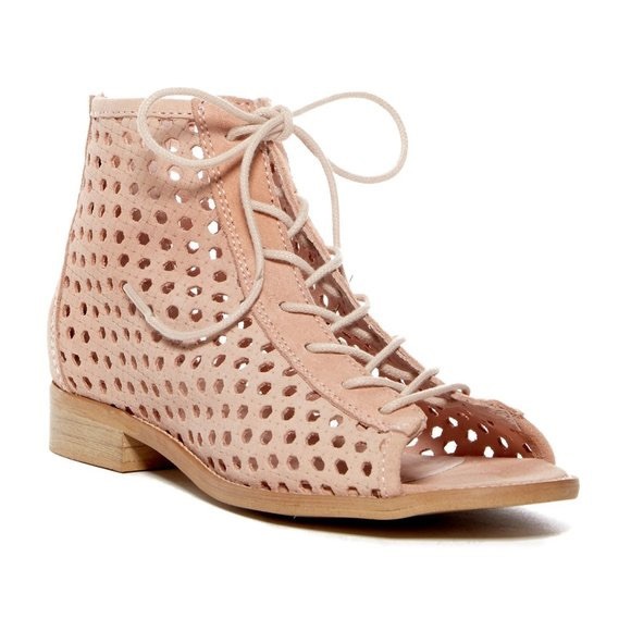 Musse & Cloud Aiden Pink Sandals/Booties - Picture 1 of 8